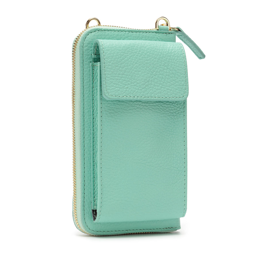 PHONEBAG AQUA (BLAUER AZTEKEN RIEMEN)