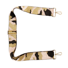 Crossbody strap - Pink Camo