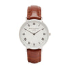 Mr Beaumont Retro Brown/Silver Case