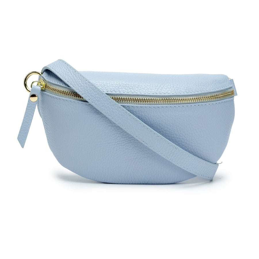 Sling Bag - Powder Blue (Sky Blue Chevron Strap)
