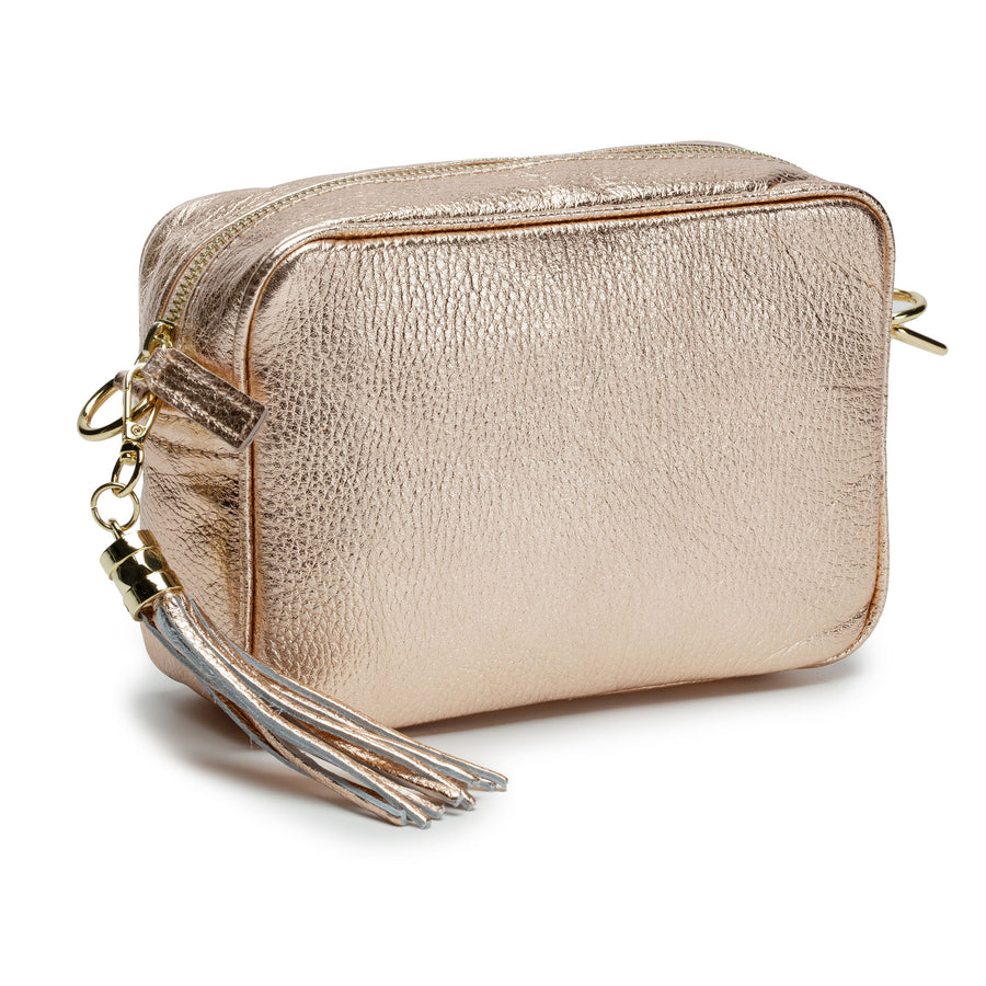 CROSSBODY CHAMPAGNER (REGENBOGEN-GLAMARMBAND)