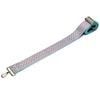 Chevron Crossbody Gurt - ﻿AQUA GRECIAN