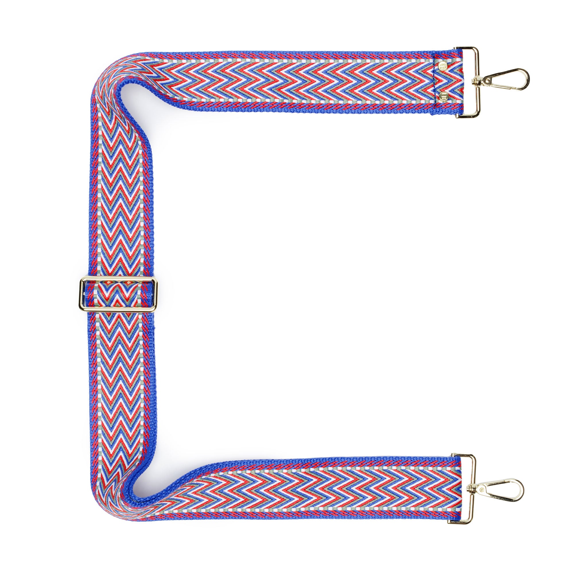 Crossbody strap - Cobalt Grecian