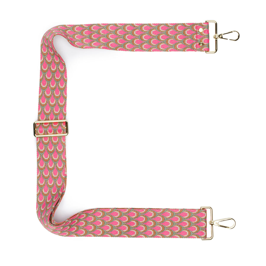 Crossbody strap - Peacock