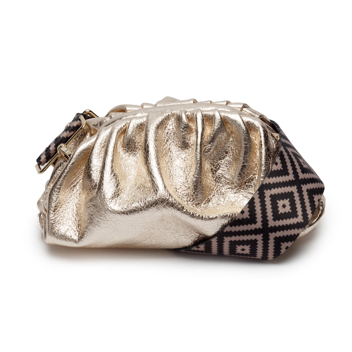 Cloud Bag Gold (Blue Diamond strap)
