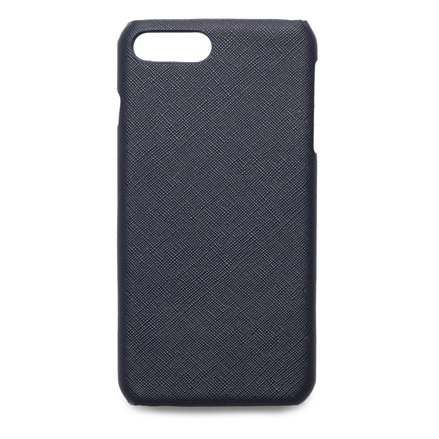 Navy Blue Saffiano - iPhone 7 Plus / 8 Plus