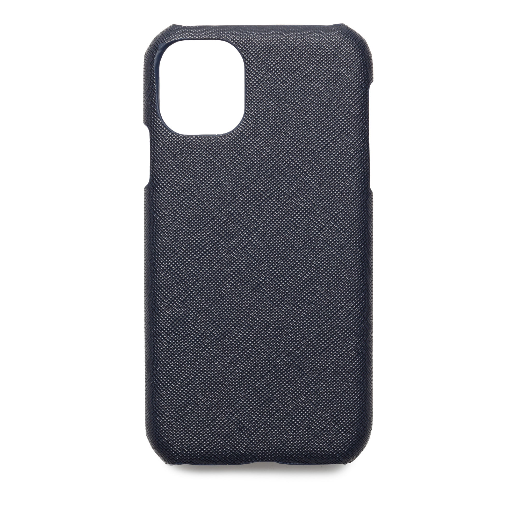 Navy Blue Saffiano - iPhone XR / iPhone 11