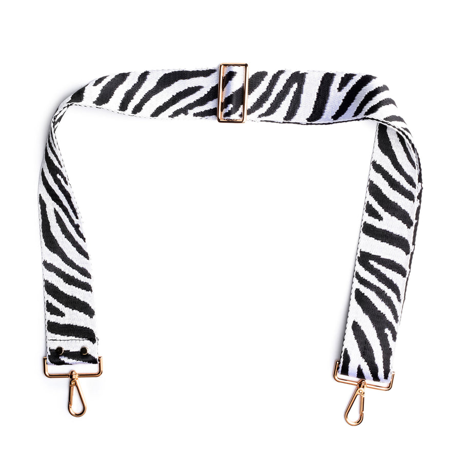 CROSSBODY GURT - ZEBRA