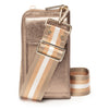 PHONEBAG BRONZE (CHAMPAGNER STREIFEN RIEMEN)