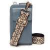 Phonebag Light Blue (Baroque strap)