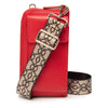 HANDYTASCHE ROT (BAROCK RIEMEN)
