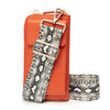 Phonebag Orange (Python strap)