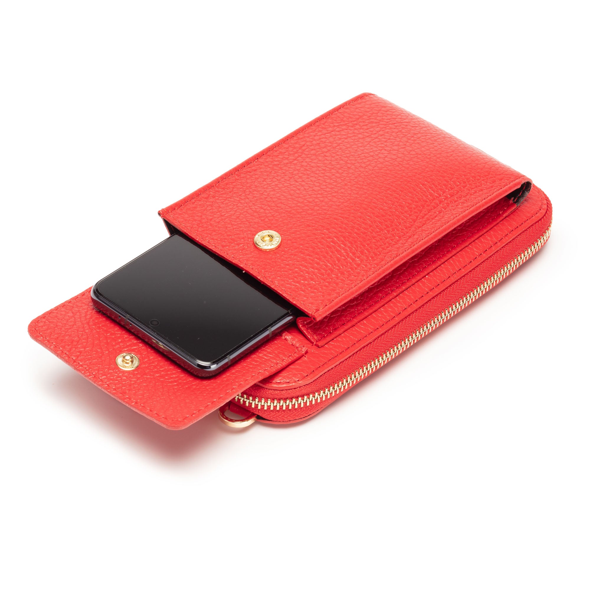 Phonebag Red (Baroque strap)