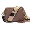 CROSSBODY TAUPE (ROSA CAMOUFLAGE RIEMEN)