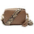 Crossbody Taupe (Leopard Strap)