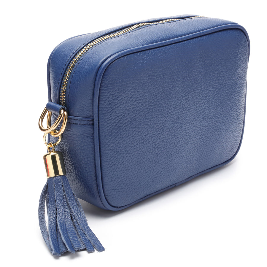 CROSSBODY MARINEBLAU (ROSA CAMOUFLAGE-RIEMEN)