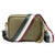 Crossbody Olive (Colour Strip strap)