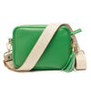 CROSSBODY SMARAGD (GOLD GLAMARMBAND)