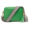 CROSSBODY SMARAGD (GESTRICKTER DIAMANTBAND)