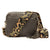 Woven Crossbody Olive (Olive Leopard Strap)