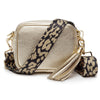 Mini Crossbody Gold (Leopard Strap)