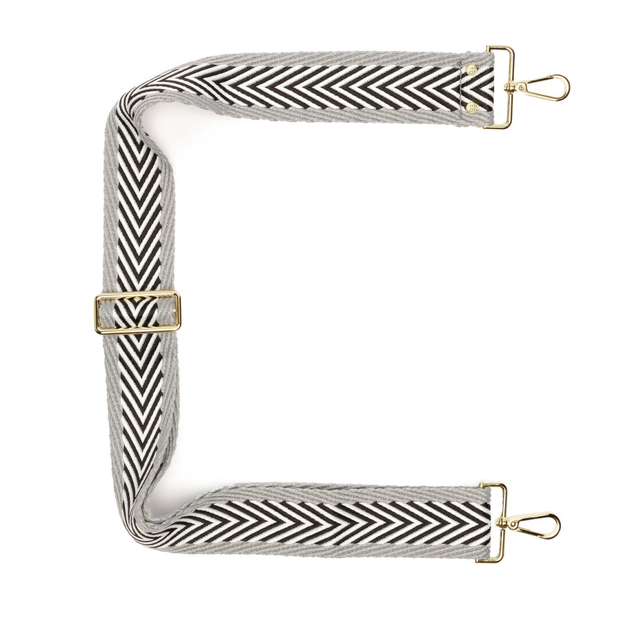 CROSSBODY GURT - GRAUER CHEVRON