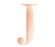 Rose Steel Initial J