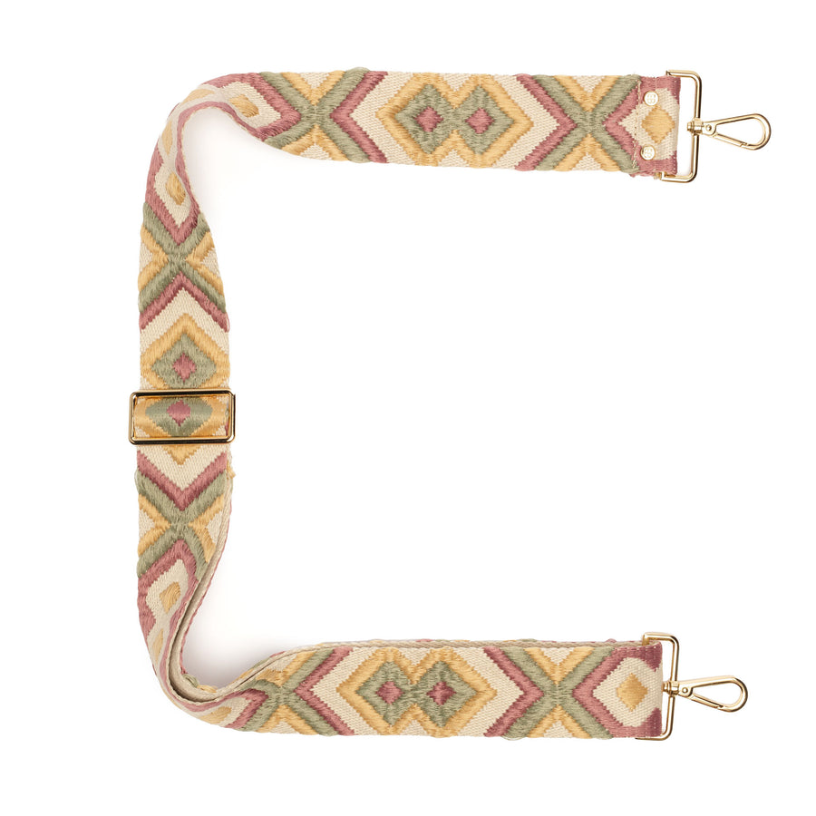 CROSSBODY GURT - PASTELLGEWEBE