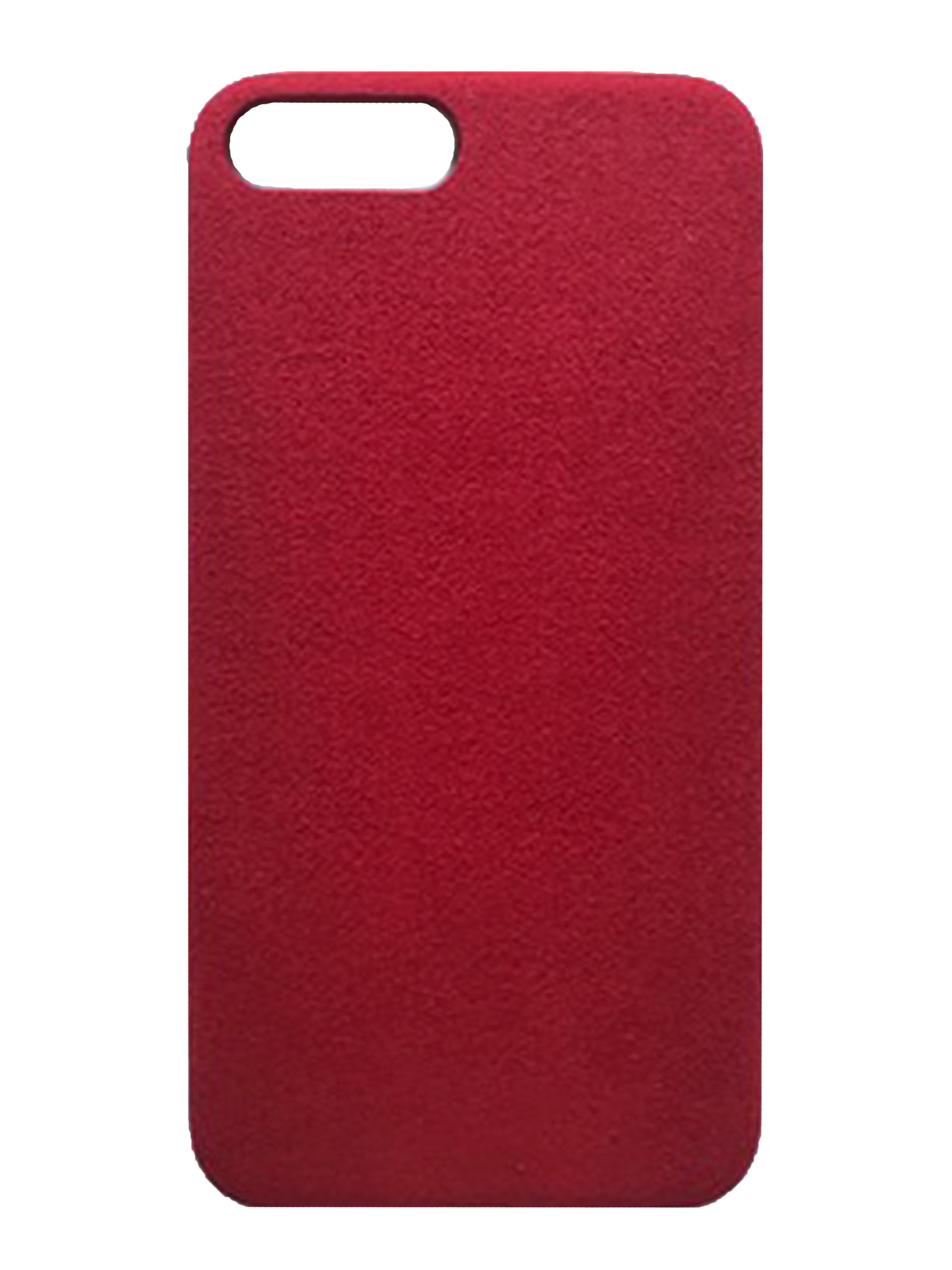 Bold Red Suede effect - iPhone 7 Plus / 8 Plus