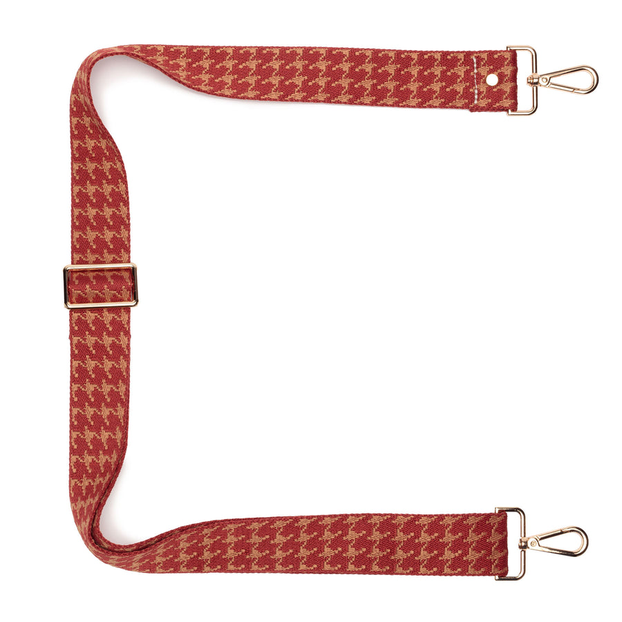 CROSSBODY GURT - RUBIN-HUNDEZAHNRIEMEN
