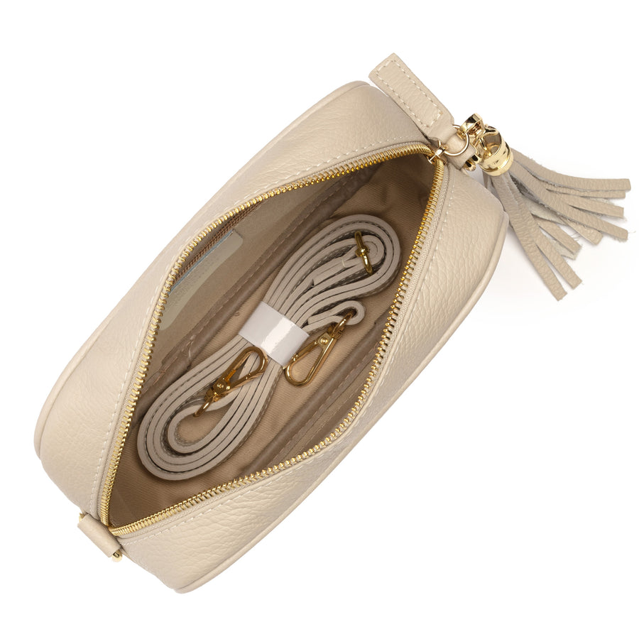 Crossbody Stone (Velvet Taupe Acetate)