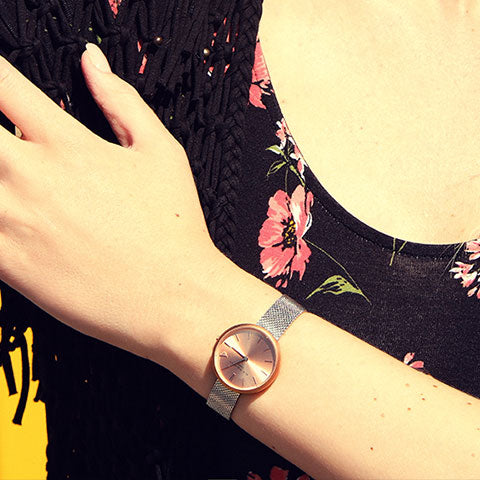 Marlow Silver Mesh