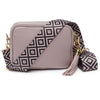 Crossbody Lavendel ( Blauer Diamantriemen)
