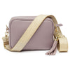 CROSSBODY LAVENDEL (GOLD GLAM RIEMEN)