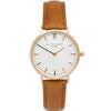 Oxford Small Tan/Rosegold case