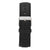 Mr Beaumont Black Silver Strap