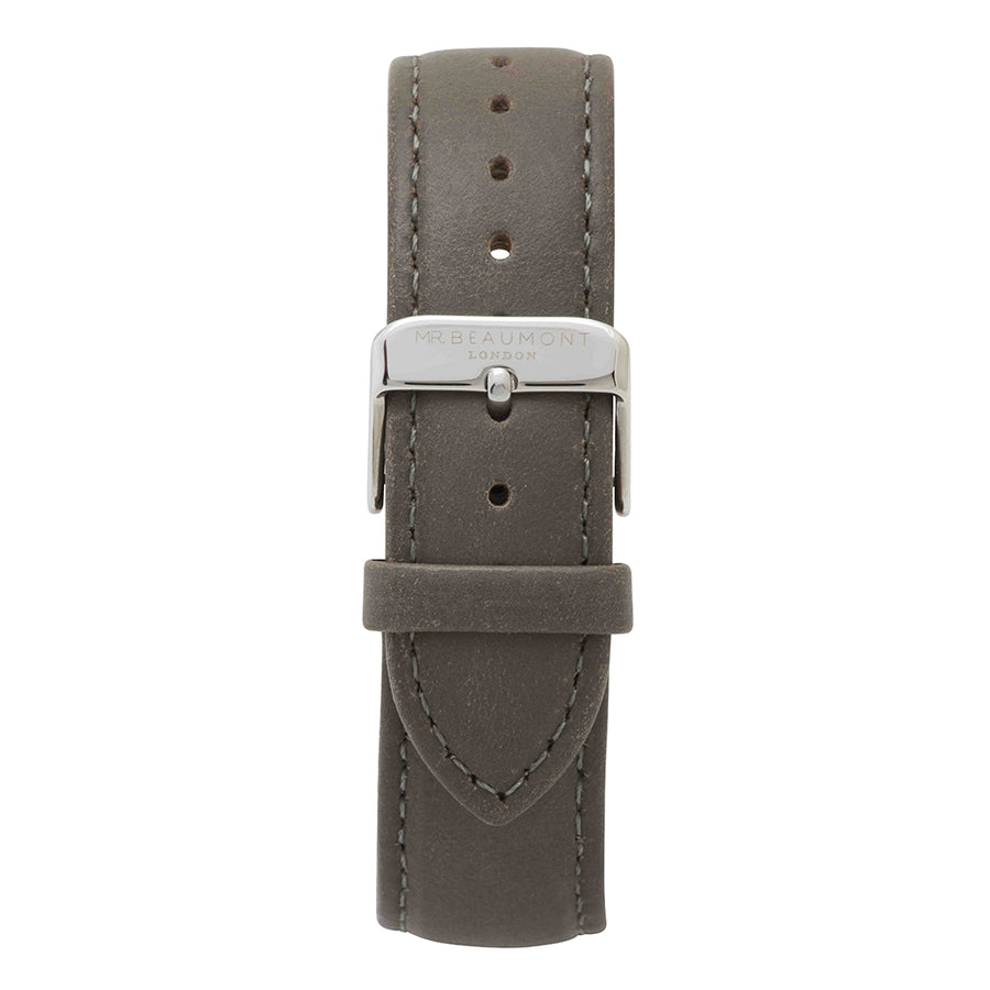 Mr Beaumont Grey Silver Strap