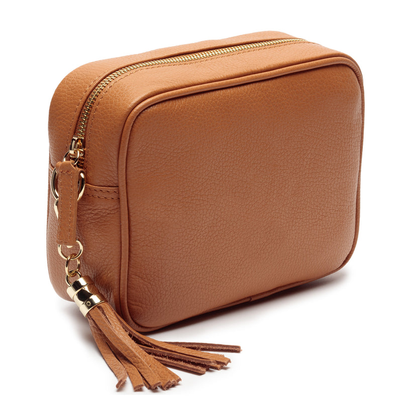 Crossbody Tan (Knitted Diamond strap)
